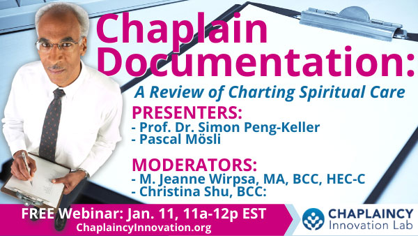Chaplain documentation webinar