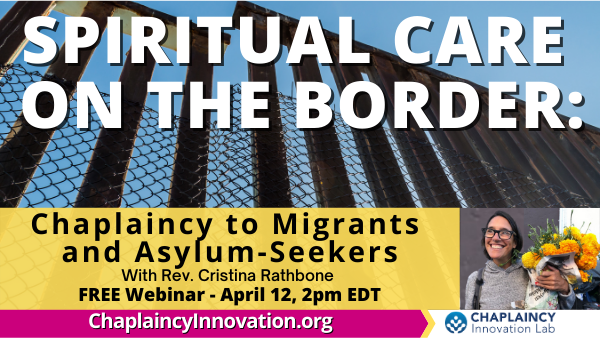 Spiritual care on the border webinar promo 