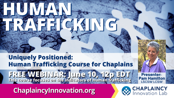 Human Trafficking course for chaplains