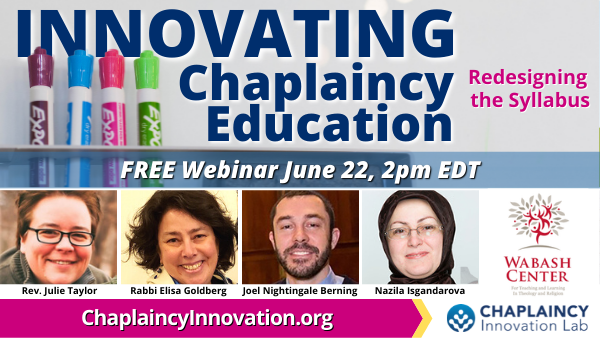 Innovating chaplaincy education webinar