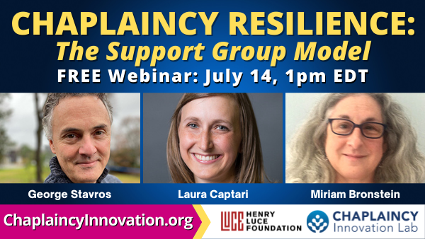 Chaplaincy Resilience webinar promo