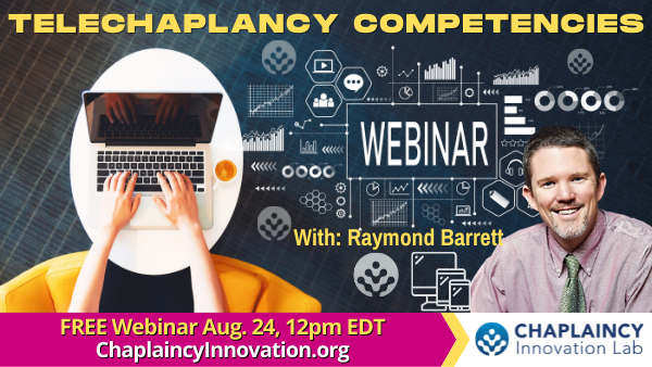 Telechaplaincy training webinar for chaplains