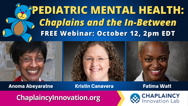 pediatric mental health for chaplains