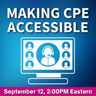 making CPE Accessible