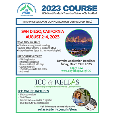Summer 2023 Interprofessional Communication Curriculum