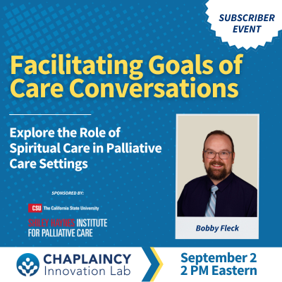 Facilitating Goals of Care Conversations